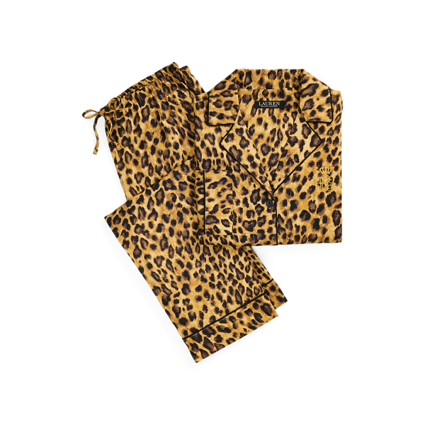 Ralph lauren leopard pajamas hotsell