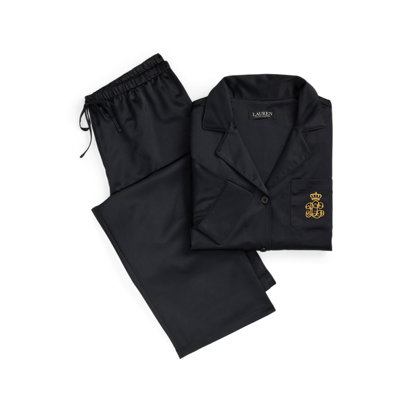 Ralph lauren satin pajamas sales