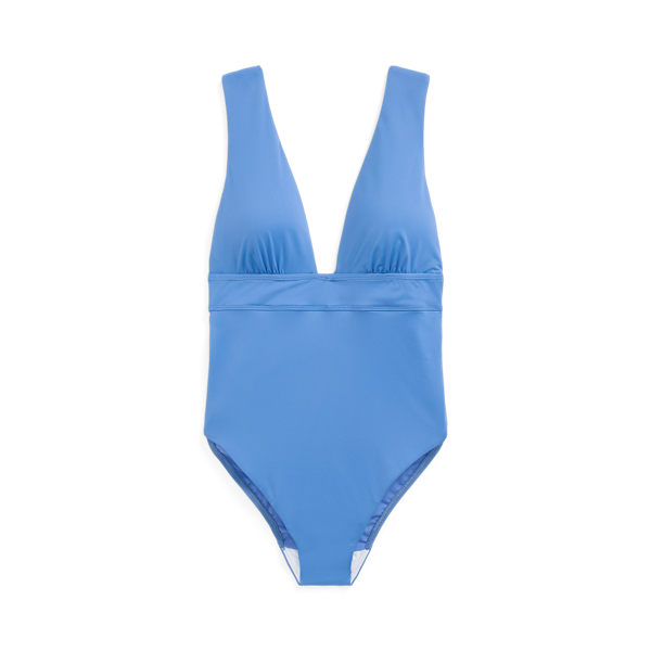 Azure V-Neck One-Piece Lauren 2