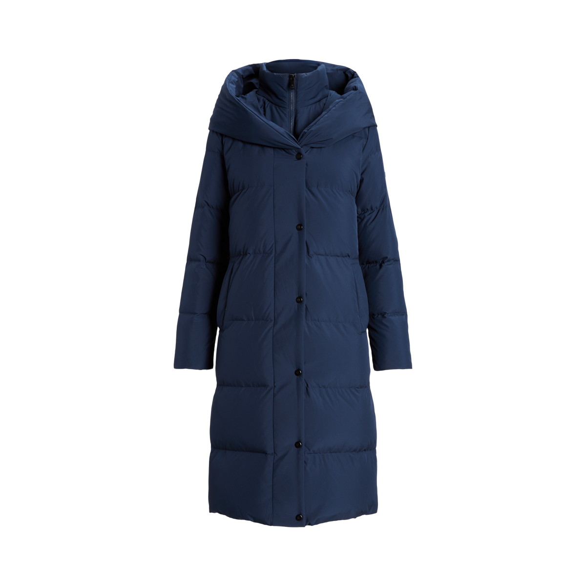 特別価格！Ralph Lauren Oversized-Collar Down Coat Oversize-Collar Quilted Down Coat