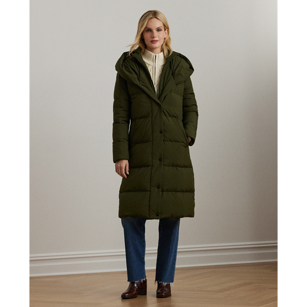 Women s Green Puffers Parkas Coats Outerwear Ralph Lauren