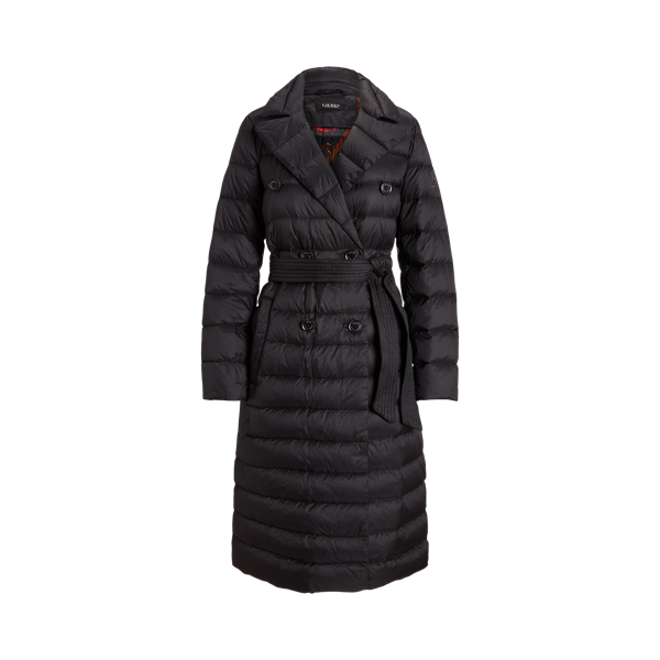 Hooded Quilted Down Coat