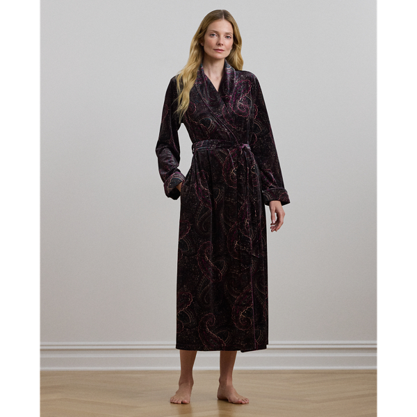 Ralph lauren velvet robe best sale