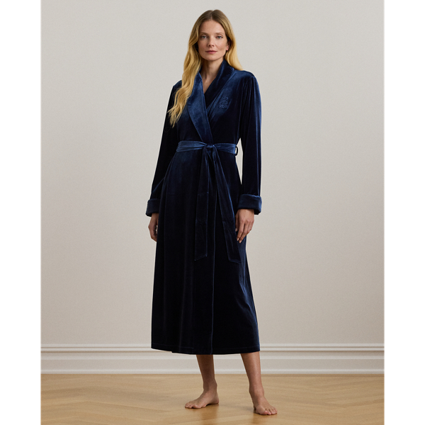 Ralph lauren velvet robe sales