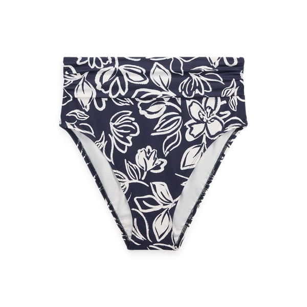 Floral High-Waisted Bikini Bottom Lauren 1