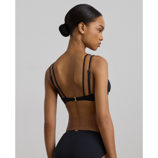 RALPH LAUREN☆ Vネック タイフロント ホルター スイムトップ Twist-Front Bikini Top for Women | Ralph Lauren® TN