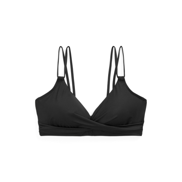 Bikinitop mit Twist-Vorderseite Lauren in Schwarz 2