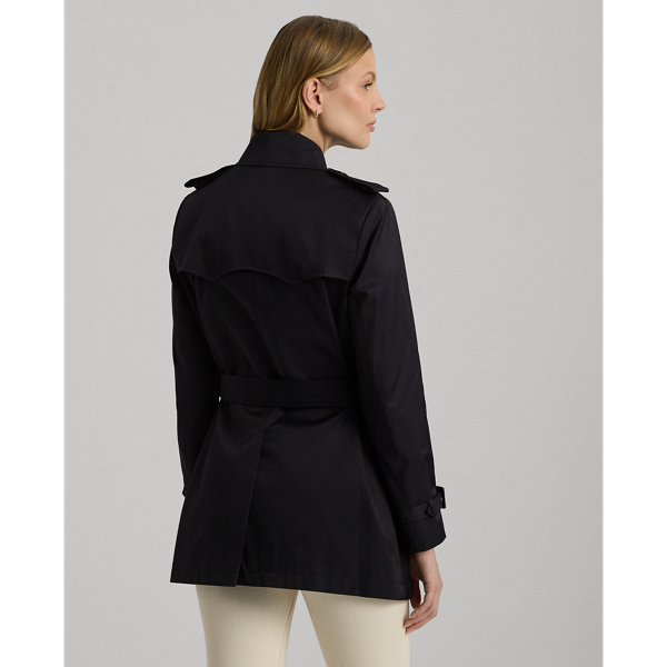 Trenchcoat mit G&uuml;rtel Lauren in Dunkel-Navy 5