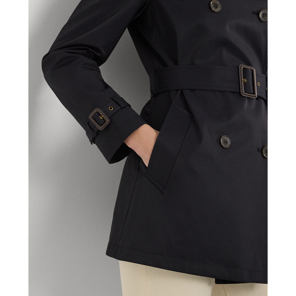 Trenchcoat mit G&uuml;rtel Lauren in Dunkel-Navy 7