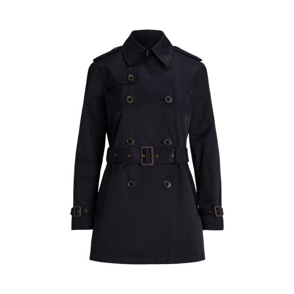 Trenchcoat mit G&uuml;rtel Lauren in Dunkel-Navy 2