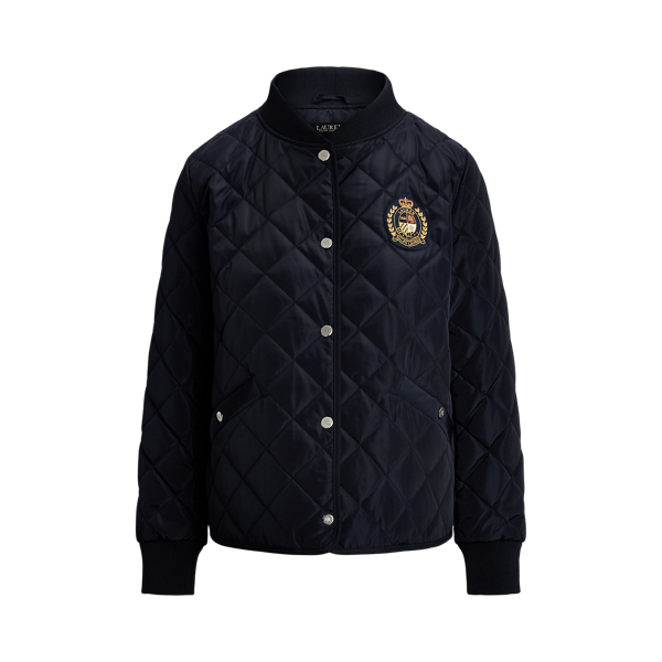 NEW POLO RALPH LAUREN deals QUILTED JACKET WITH CORDUROY COLLAR XSMALL