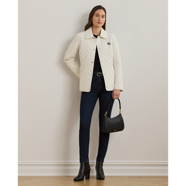 Diamond-Quilted Jacket