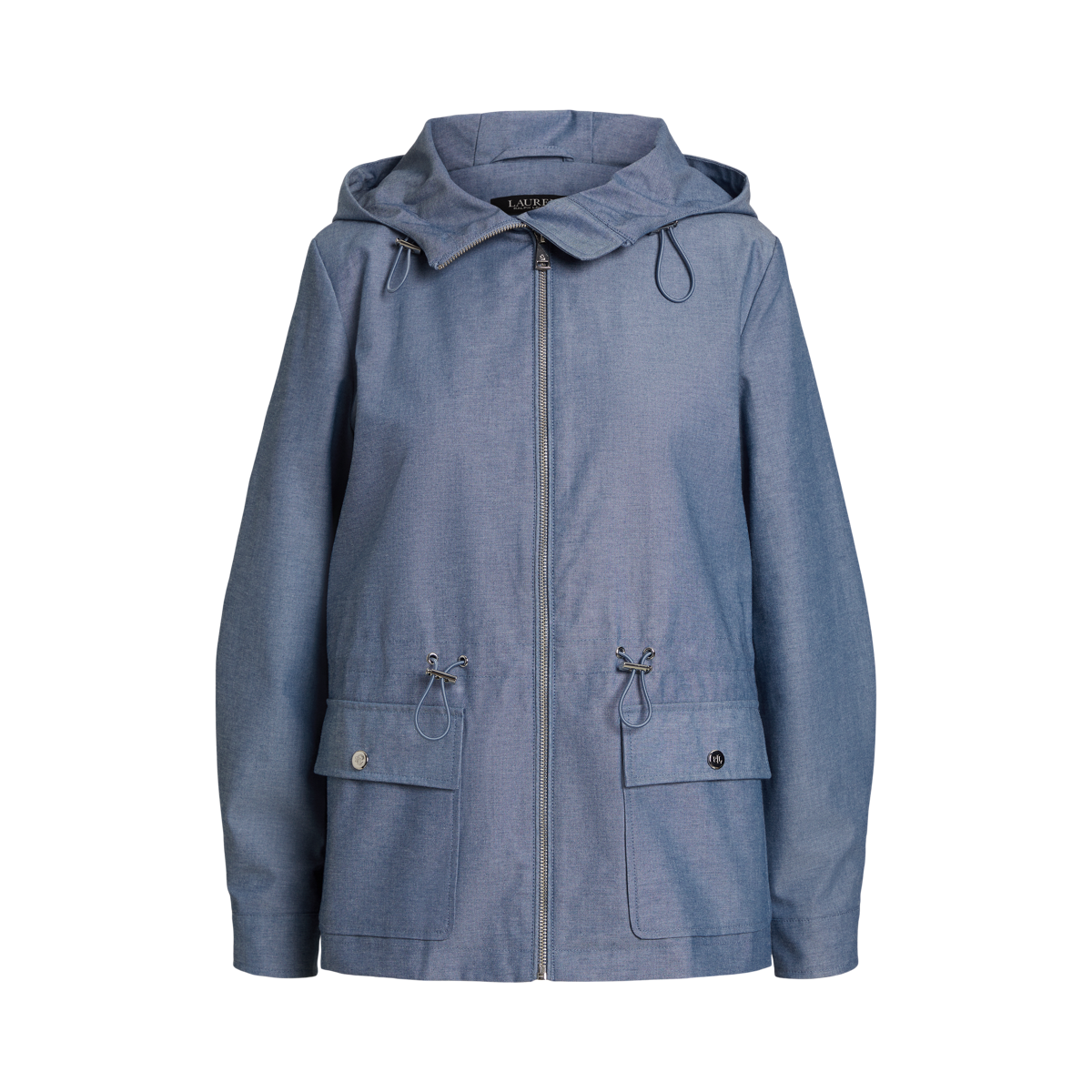 POLO RALPH LAUREN ドローストリング シャンブレー フーデッド POLO RALPH LAUREN ドローストリング シャンブレー フーデッド