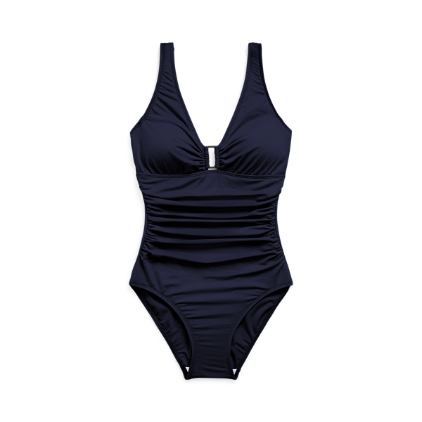 Two-Tone Cutout One-Piece | Ralph Lauren