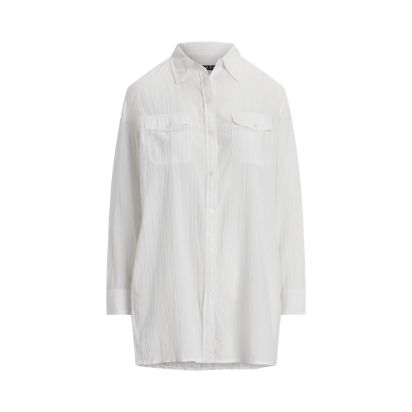 【Lauren RALPH LAUREN】ペイズリー シフォン カバーアップ Paisley Chiffon Cover-Up
