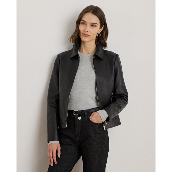 Jacke aus Nappaleder