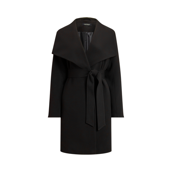 Manteau portefeuille col surdimensionn&eacute;