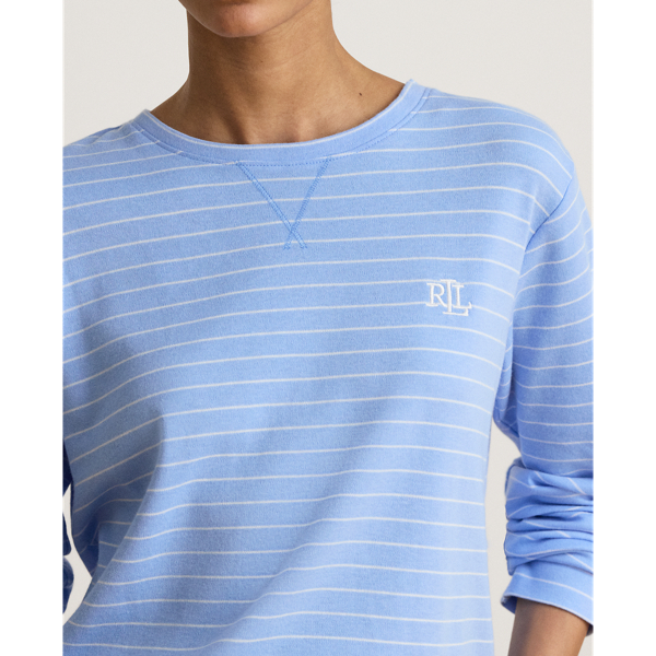 Pyjama jogger en interlock ray&eacute;