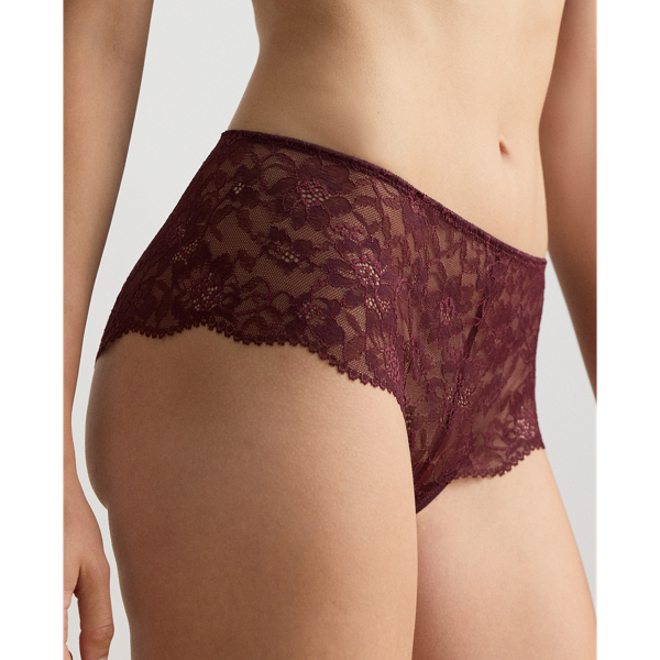 Slip hipster en dentelle