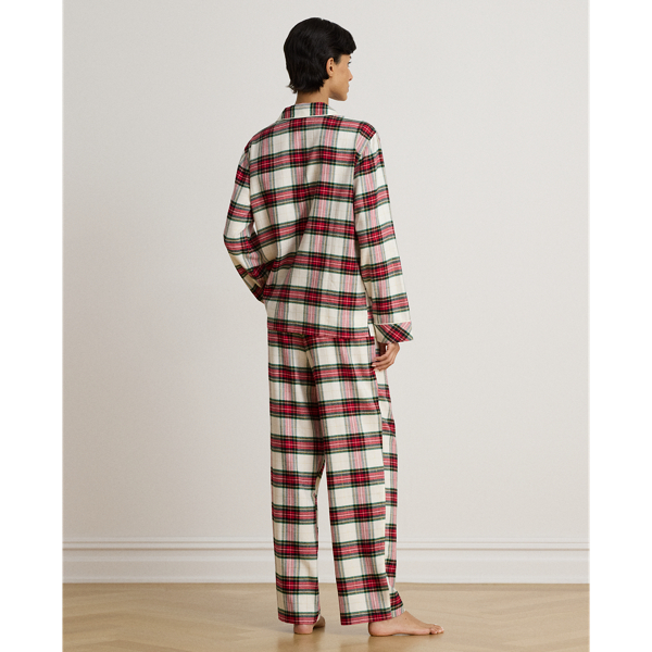Plaid Brushed Twill Sleep Set