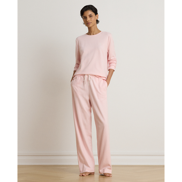 Cotton Herringbone Pajama Set