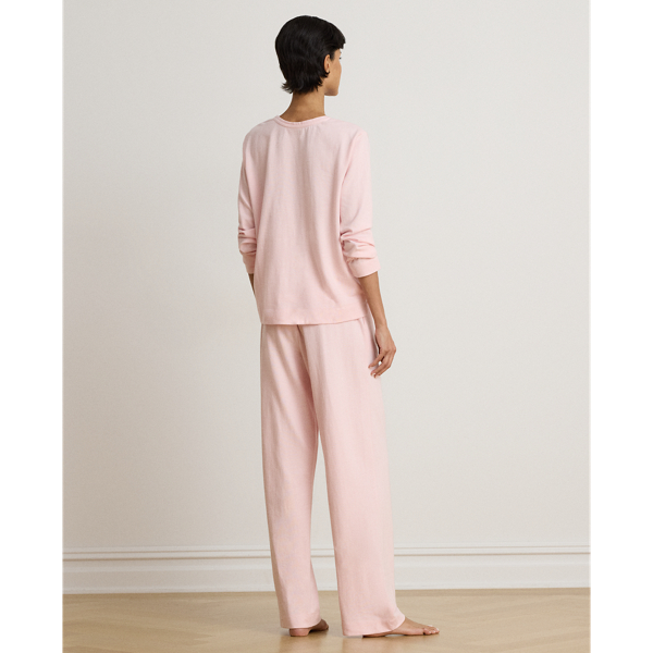 Cotton Herringbone Pajama Set