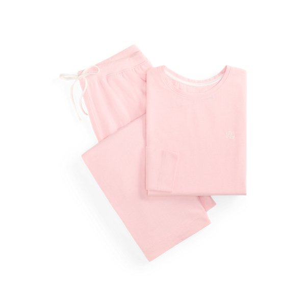 Cotton Herringbone Pajama Set