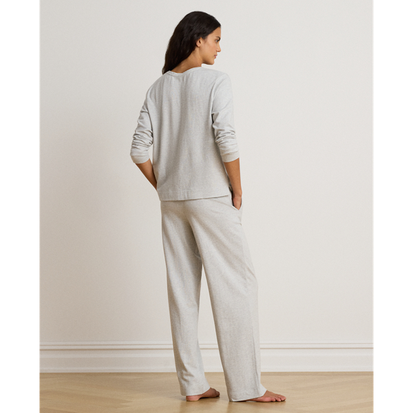 Cotton Herringbone Pajama Set