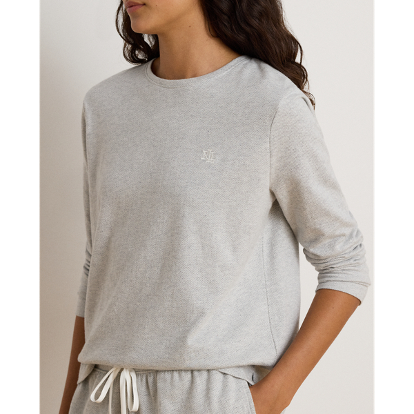 Cotton Herringbone Pajama Set