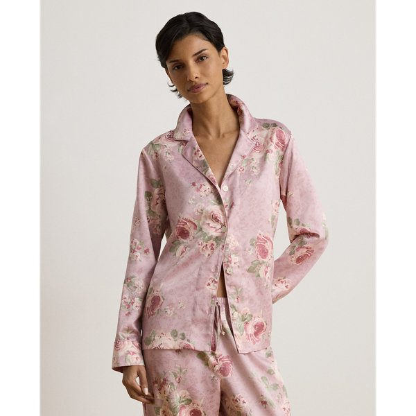 Floral Satin Sleep Set
