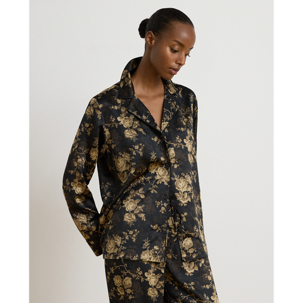Floral Satin Sleep Set