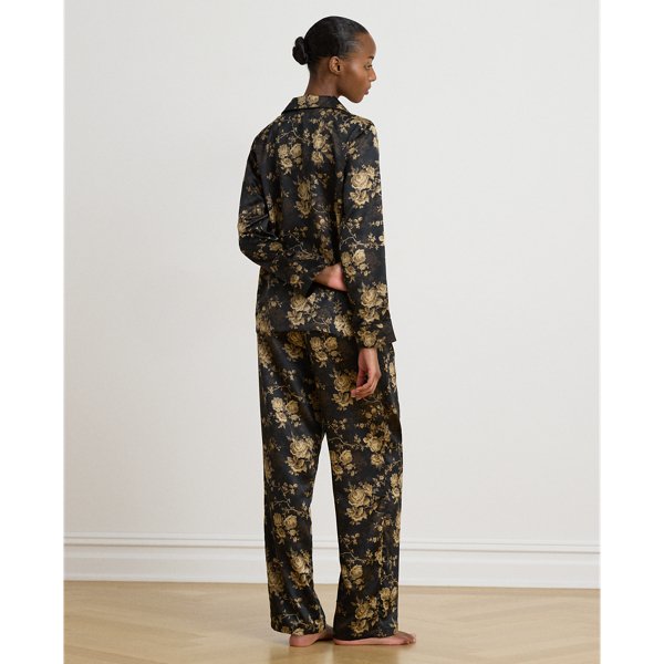 Floral Satin Sleep Set