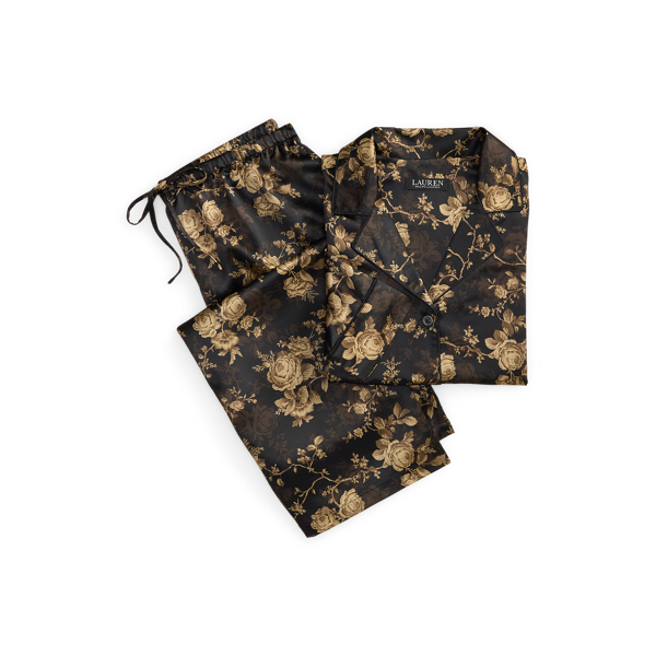 Floral Satin Sleep Set