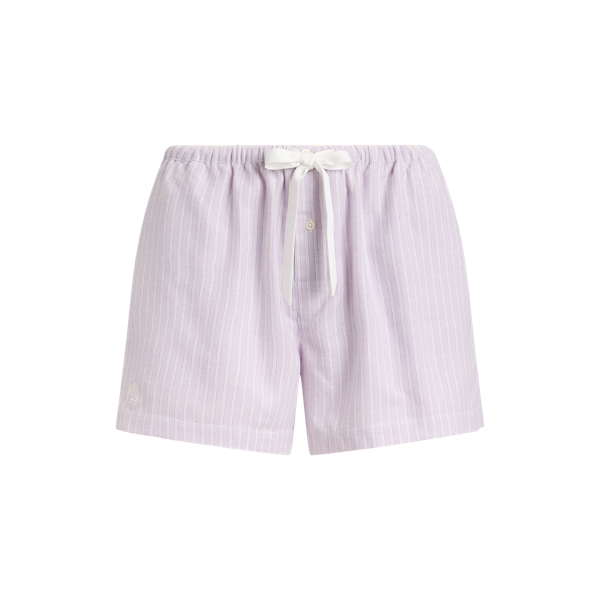 Striped Brushed Twill PJ Boxer Short