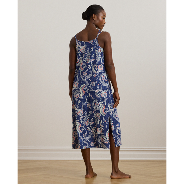 Paisley Double-Strap Ballet Nightgown