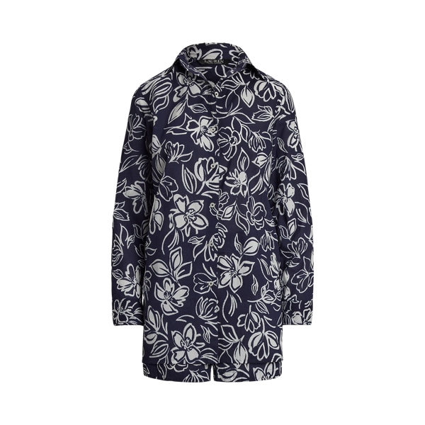 【Lauren RALPH LAUREN】ペイズリー シフォン カバーアップ Paisley Chiffon Cover-Up
