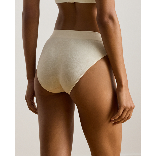 Sand Paisley Paisley Jersey Bikini Brief Lauren 4