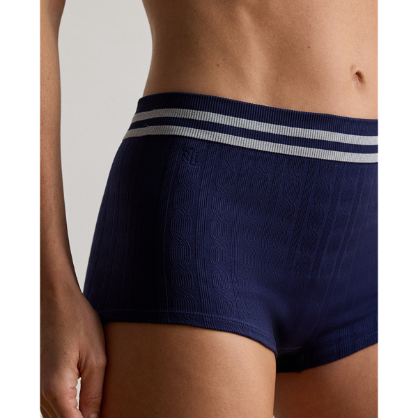 Shorts mit Cricket-Zopfmuster Lauren in Navy 5