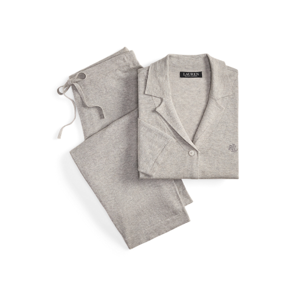 Cotton-Cashmere Jersey Sleep Set Lauren 1