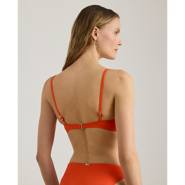 Bikinitop mit ausgeschnittenem Detail Lauren in Sonnenstrahl-Orange 4