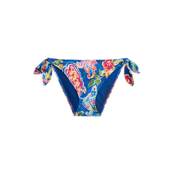 Multi Paisley Side-Tie Hipster Bikini Bottom Lauren 2