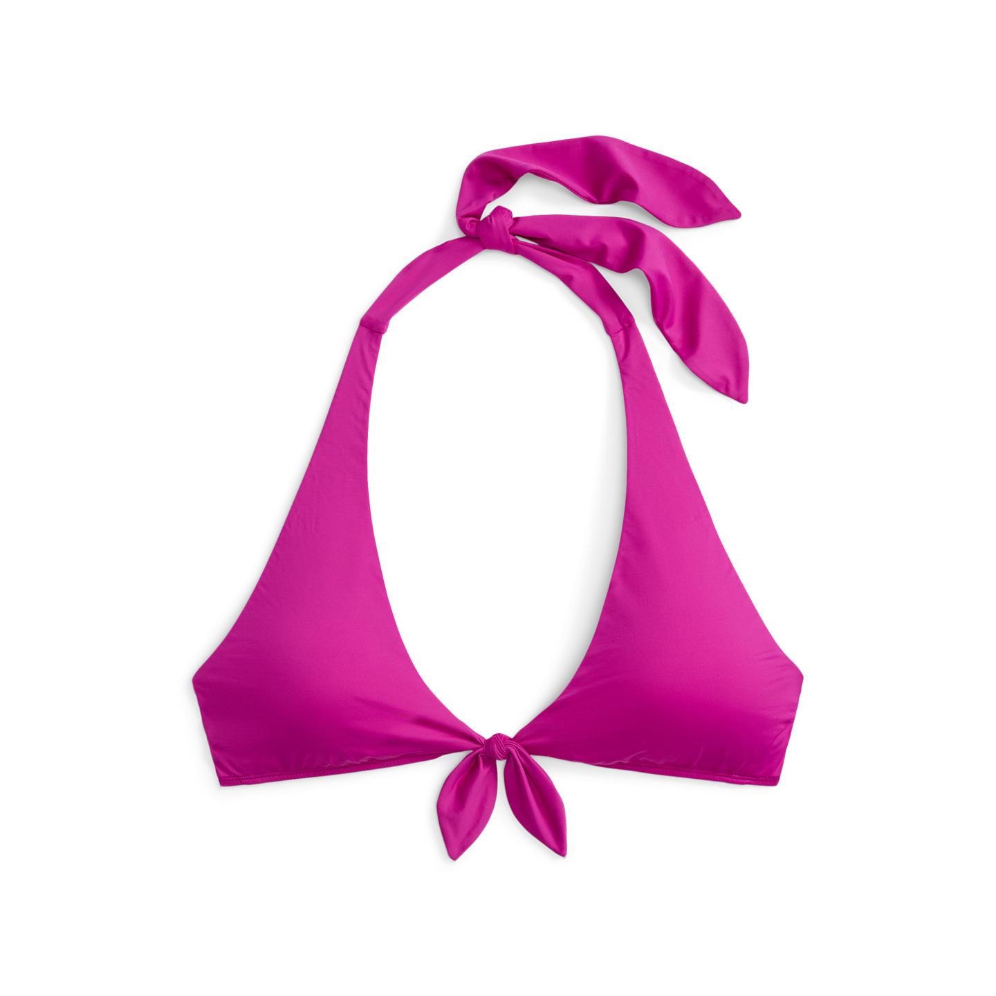 Верх бикини Tie-Front, завязка на шее — Ralph Lauren, цвет: Plumeria — фото 5