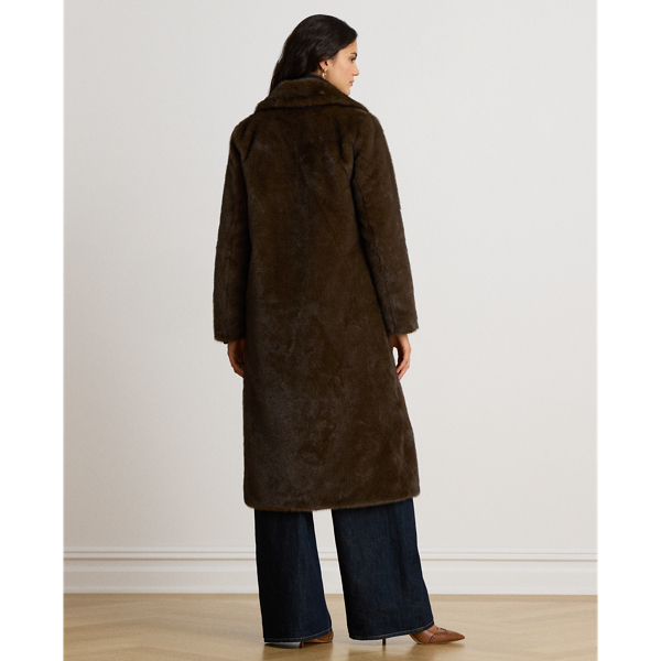 Faux-Fur Reefer Coat