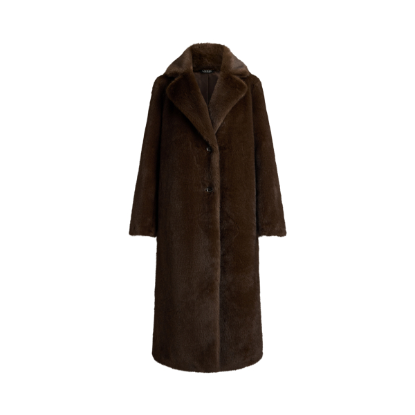Faux-Fur Reefer Coat