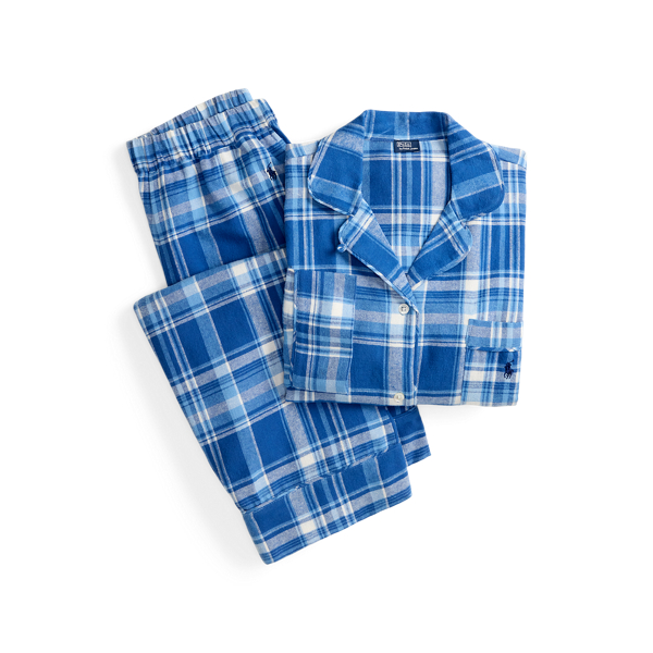 Plaid Flannel Pajama Set Polo Ralph Lauren 1