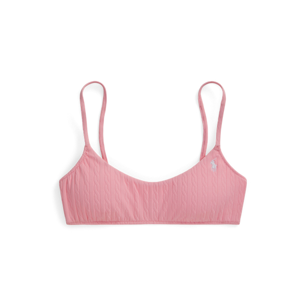 Bustier-Bikinitop mit Zopfmuster Polo Ralph Lauren in 1