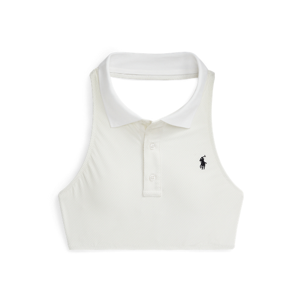 Polo Collar Halter Bikini Top Polo Ralph Lauren 1