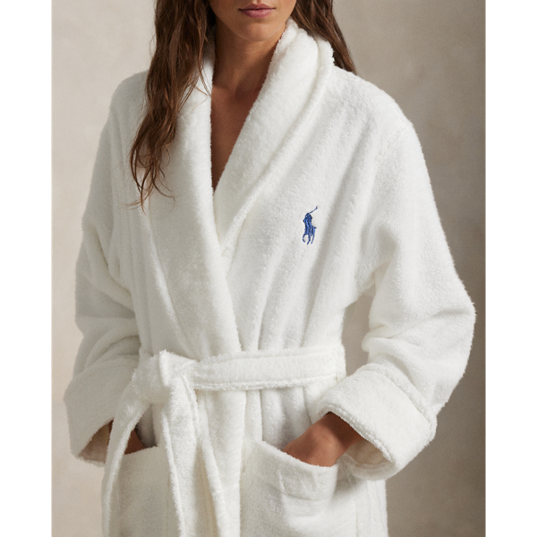 Polo Bear Cotton Terry Robe