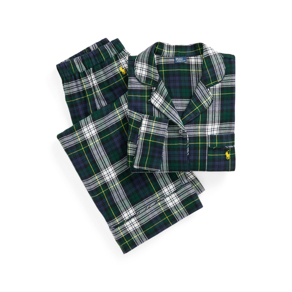 Cotton flannel long pj set hotsell