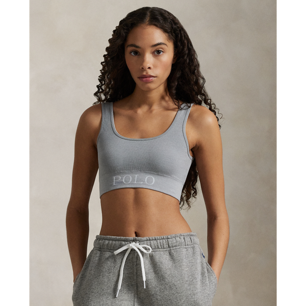 Logo Scoop Cropped Tank
